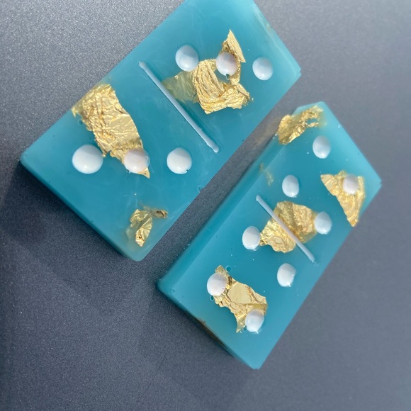 Blue Domino Set (28 Pieces) - Picture 3 of 3